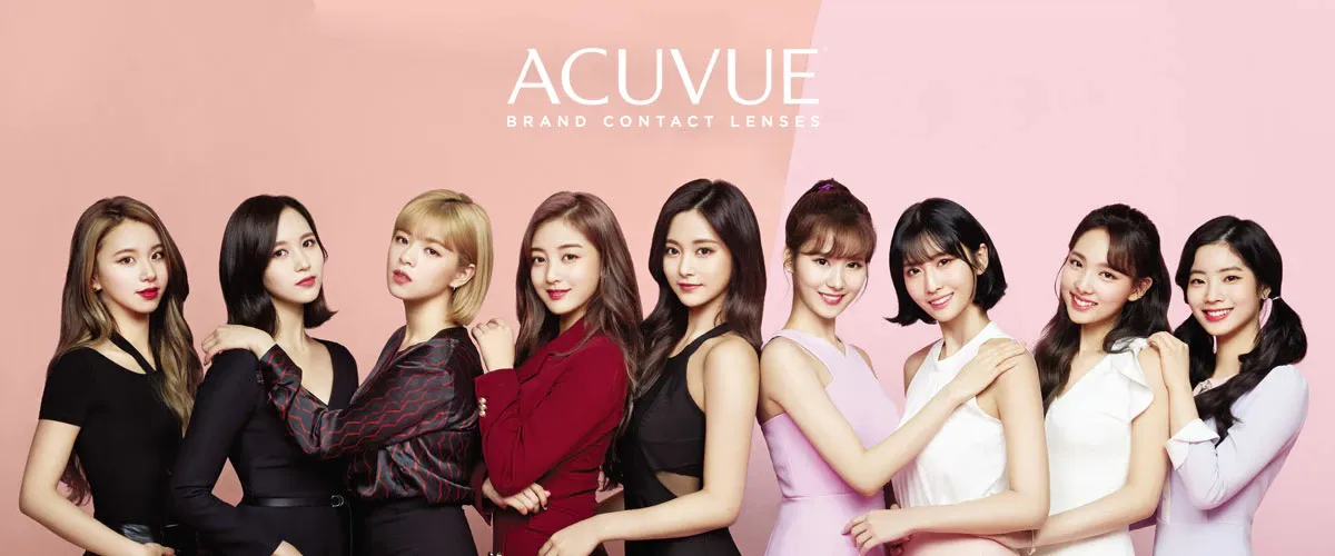ACUVUE 일본 컬러렌즈 브랜드