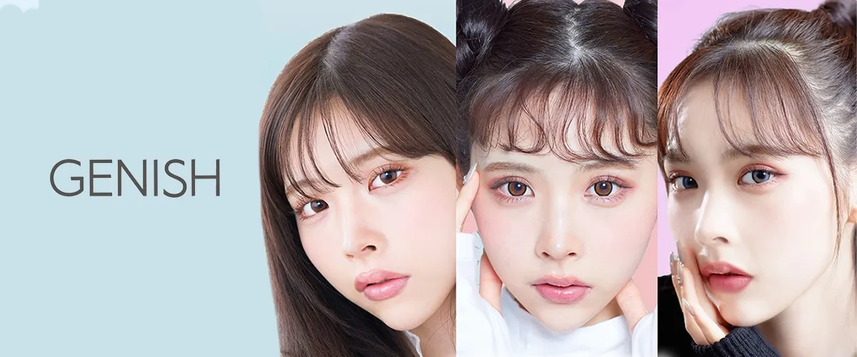GENISH 일본 컬러렌즈 브랜드