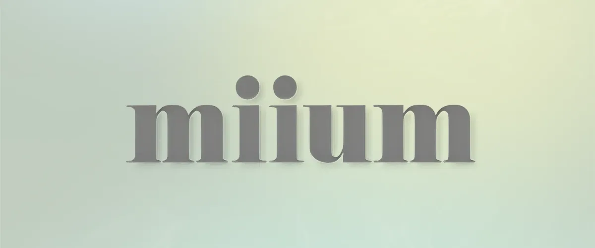 MIIUM 일본 컬러렌즈 브랜드