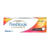 Freshlook 후레쉬룩 일루미네이트 1DAY 제트블랙(1박스 30개들이) 썸네일 2