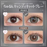 Honey Kiss 원데이 15.0mm 츄룽캔디캣그레이(1박스 10개들이) 썸네일 2