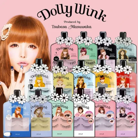 Dolly Wink Eyelash 돌리윙크 속눈썹 - BEAUTY ITEMS 일본 컬러렌즈
