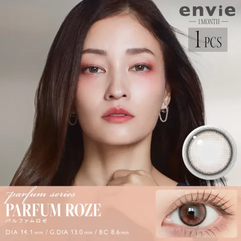 EnvieUV 원먼스 퍼퓸로제 (1박스 1개들이) - ENVIE 일본 컬러렌즈