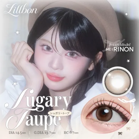 Lillbon 릴본 1day 슈가리토프(1박스 10개들이) 일본 컬러렌즈