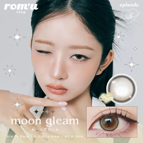 rom'u 로뮤 1day 문그림(1박스 10개들이) 일본 컬러렌즈