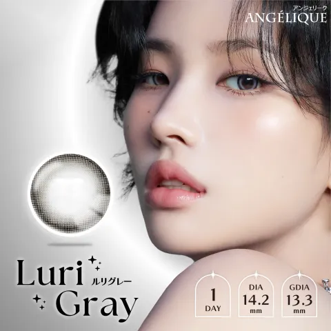 ANGELIQUE 안젤리크 1Day 루리그레이(1박스 10개들이) - ANGELIQUE 일본 컬러렌즈