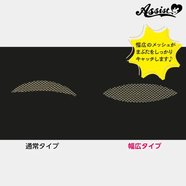 ASSISTWIG 쌍커풀 메쉬AS 광폭타입 2시트들이 (ASSISTWIG) 제품 3번째 사진