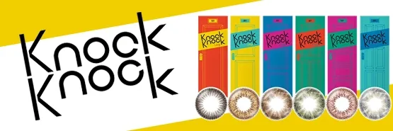 KNOCK KNOCK 일본 컬러렌즈 브랜드