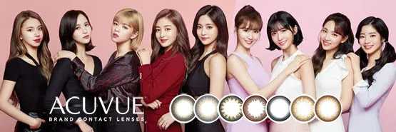 ACUVUE 일본 컬러렌즈 브랜드