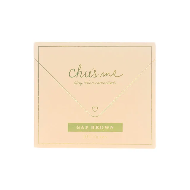 Chu's me 츄즈미 1day 갭브라운(1박스 10개들이) (CHUSME) 제품 4번째 사진