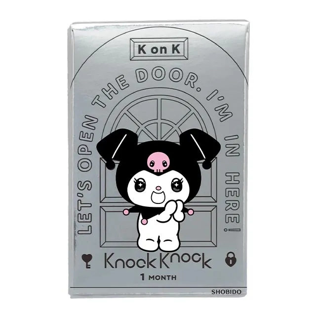 Knock knock 1monthx쿠로미♡마이멜로디 쿠로미 [963 on KUROMI](1박스 2개들이) (Knock knock) 제품 4번째 사진
