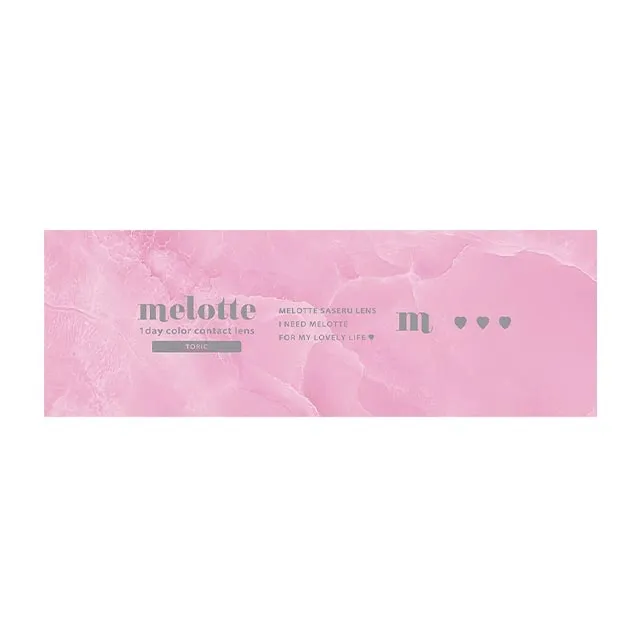 [난시용]melotte TORIC 원데이 히로인룰 CYL -0.75(1박스 10개들이) (MELOTTE) 제품 4번째 사진