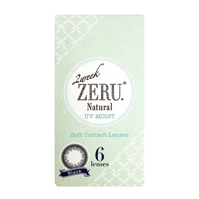 2week zeru natural UVM 블랙(1박스6개들이) (ZERU) 제품 4번째 사진