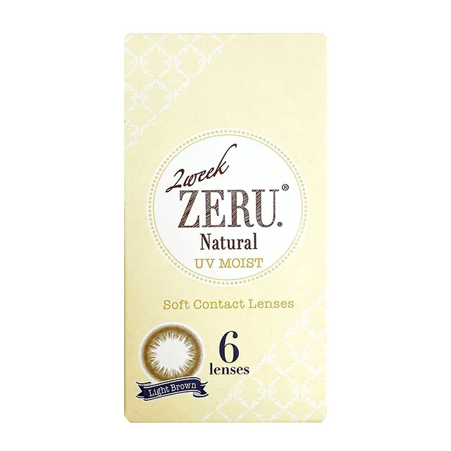 2week zeru natural UVM 라이트브라운(1박스6개들이) (ZERU) 제품 4번째 사진