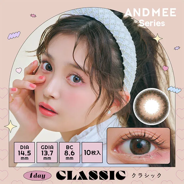 ANGELCOLOR 앤드미원데이 1day 클래식(1박스 10개들이) (ANGELCOLOR) 제품 1번째 사진
