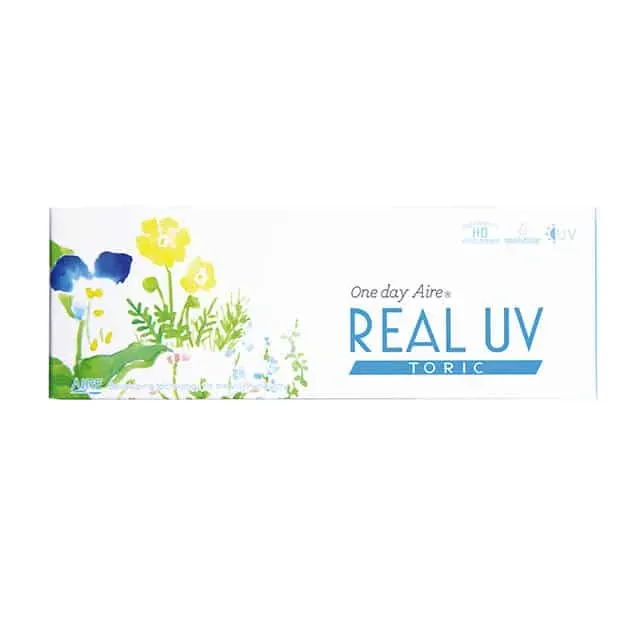 [난시용]Oneday aire real uv toric 브라운CYL-1.25 AXIS180°(1박스 10개들이) (Aire) 제품 4번째 사진