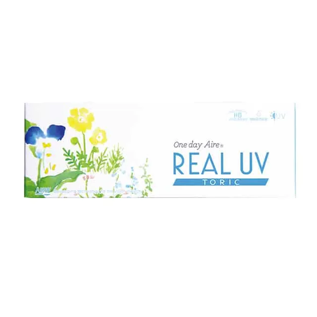 [난시용]Oneday aire real uv toric 브라운CYL-0.75 AXIS90°(1박스 10개들이) (Aire) 제품 4번째 사진