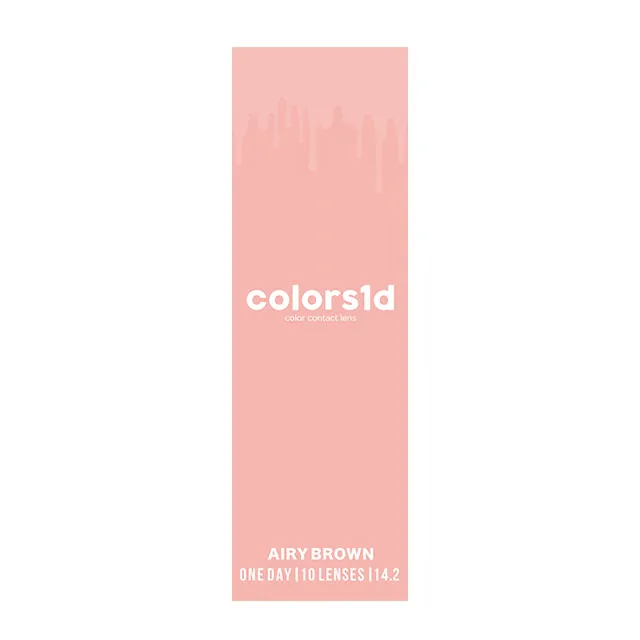 COLORS 컬러즈 원데이 1DAY 에어리브라운(1박스 10개들이) (COLORS) 제품 4번째 사진