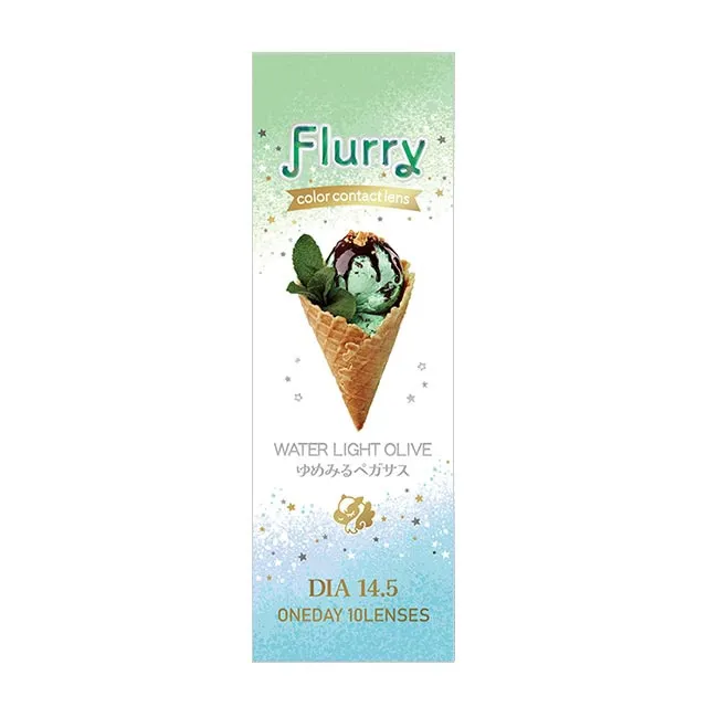Flurry 플러리원데이 1day 워터라이트올리브(1박스 10개들이) (COLORS) 제품 4번째 사진