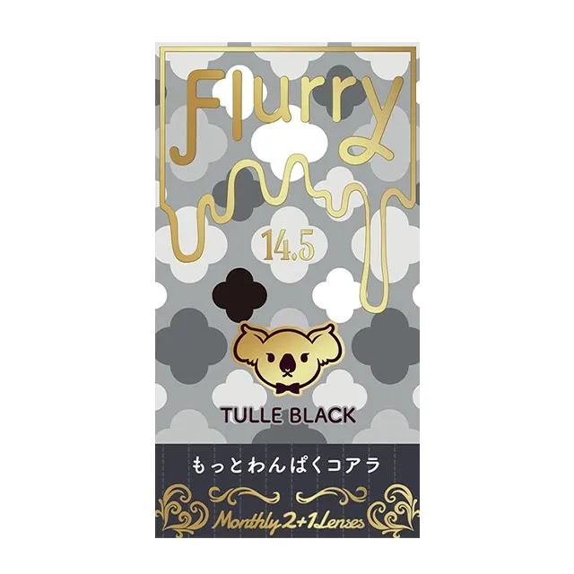 Flurry 플러리먼슬리 1month 튈블랙(1박스 3개들이) (COLORS) 제품 4번째 사진