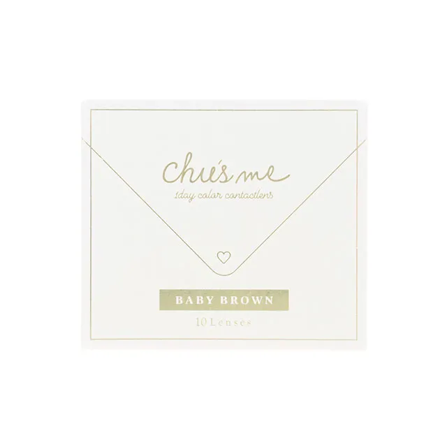 Chu's me 츄즈미 1day 베이비브라운(1박스 10개들이) (CHUSME) 제품 4번째 사진