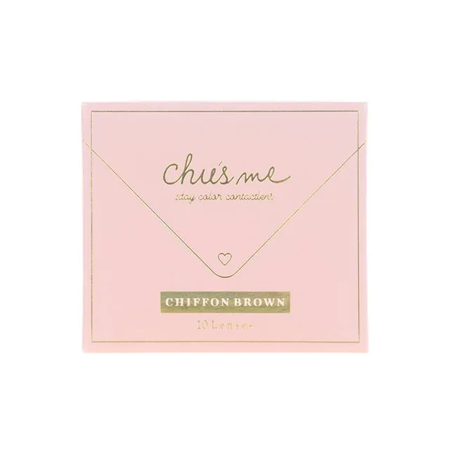 Chu's me 츄즈미 1day 쉬폰브라운(1박스 10개들이) (CHUSME) 제품 4번째 사진