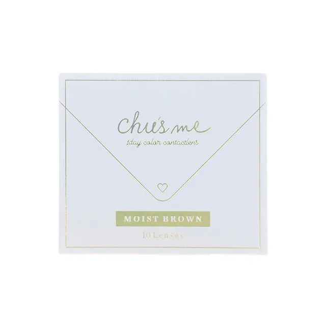 Chu's me 츄즈미 1day 모이스트브라운(1박스 10개들이) (CHUSME) 제품 4번째 사진