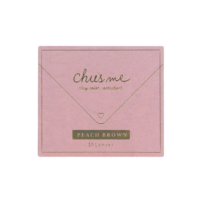 Chu's me 츄즈미 1day 피치브라운(1박스 10개들이) (CHUSME) 제품 4번째 사진
