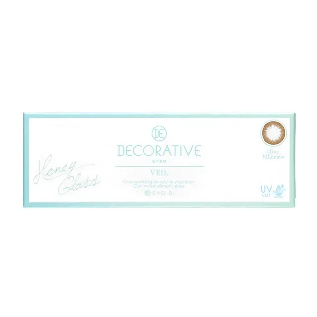 Decorative Eyes 데코라티브아이즈베일 1day 허니글라스(1박스 10개들이) (Decorative Eyes) 제품 4번째 사진