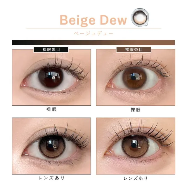 Dewlit 듀릿 실리콘하이드로겔 1month 베이지듀(1박스 2개들이) (Dewlit) 제품 2번째 사진