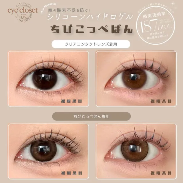 Eye Closet 아이클로젯 원데이 치비시리즈 치비코페빵(1박스 10개들이) (Eye closet) 제품 2번째 사진