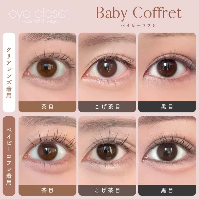 Eye Closet 아이클로젯 원데이 모이스트UV 14.0mm 베이비코프레(1박스 30개들이) (Eye closet) 제품 2번째 사진