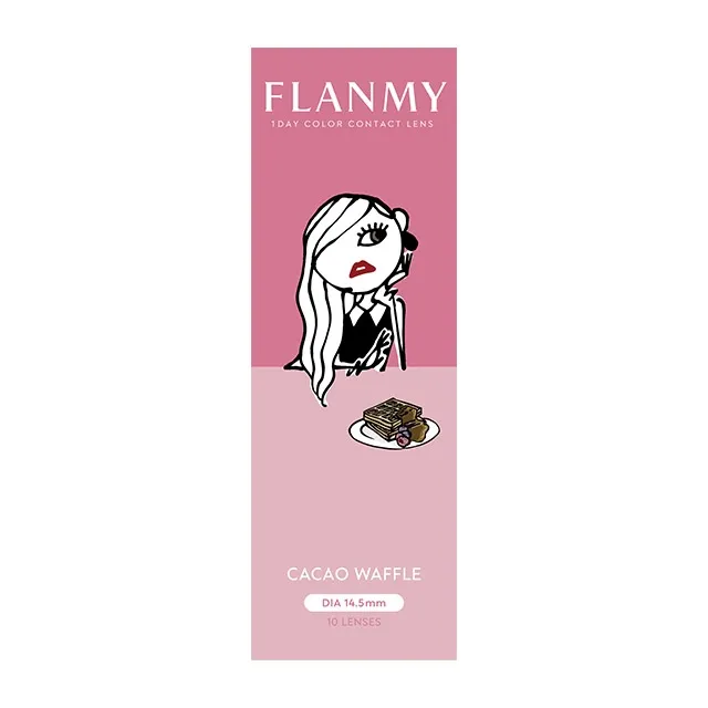 FLANMY 프랑미 1DAY 카카오와플(1박스 10개들이) (FLANMY) 제품 4번째 사진