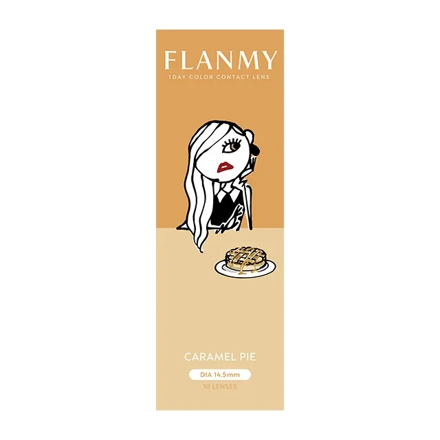 FLANMY 프랑미 1DAY 캐러멜파이(1박스 10개들이) (FLANMY) 제품 4번째 사진