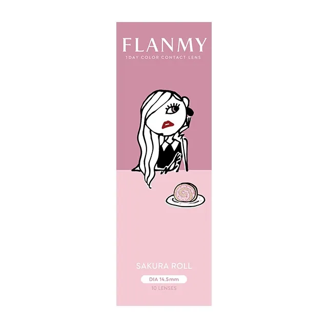 FLANMY 프랑미 1DAY 사쿠라롤(1박스 10개들이) (FLANMY) 제품 4번째 사진