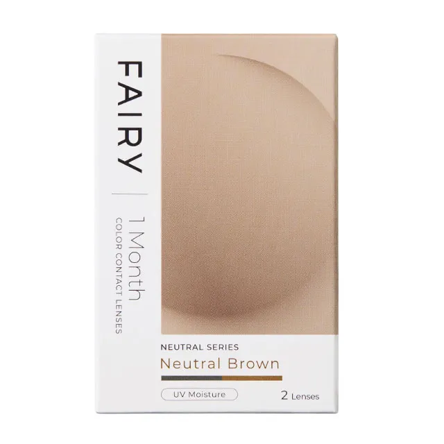 FAIRY 페어리 1Month NEUTRAL 뉴트럴브라운(1박스 2개들이) (FAIRY) 제품 4번째 사진