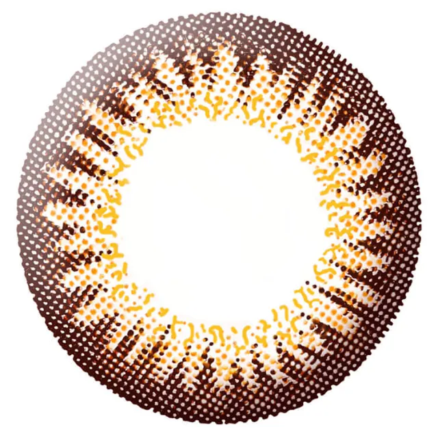 Honey drops 원데이 14.5mm 허니브라운(1박스 10개들이) (HONEYDROP) 제품 3번째 사진