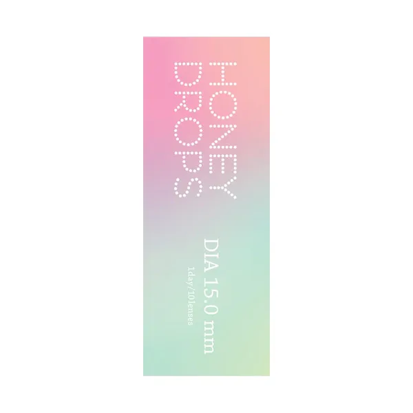 Honey drops 원데이 15.0mm 세피아핑크(1박스 10개들이) (HONEYDROP) 제품 4번째 사진