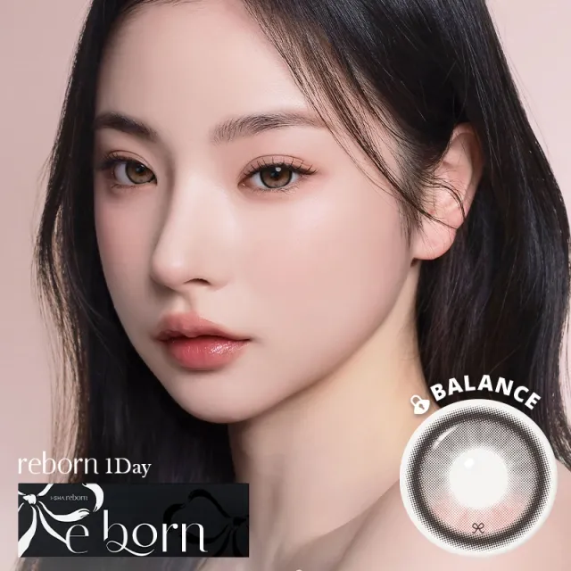 MITSUNOLENS I-SHA reborn 아이샤 리본 원데이 로지우드(1박스 10개들이) (MITSUNOLENS) 제품 1번째 사진