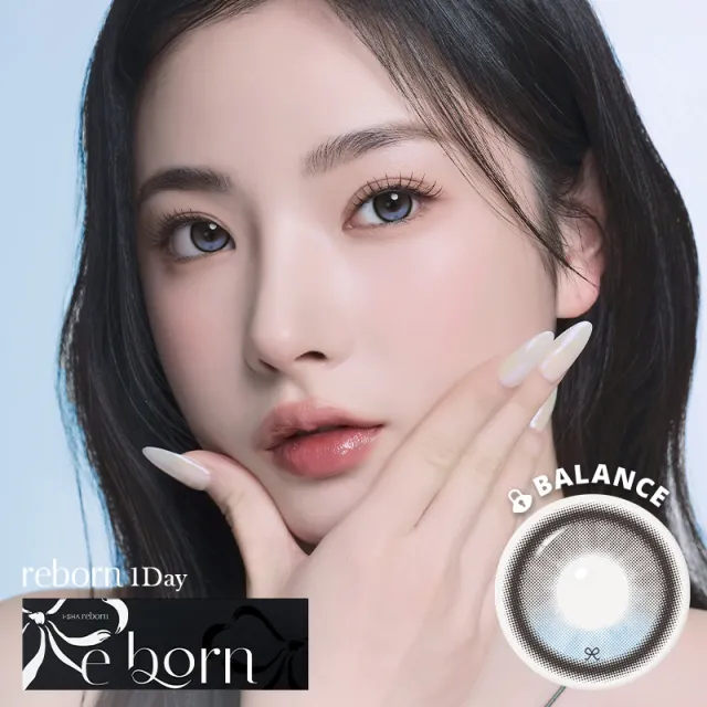 MITSUNOLENS I-SHA reborn 아이샤 리본 원데이 스카이베일(1박스 10개들이) (MITSUNOLENS) 제품 1번째 사진