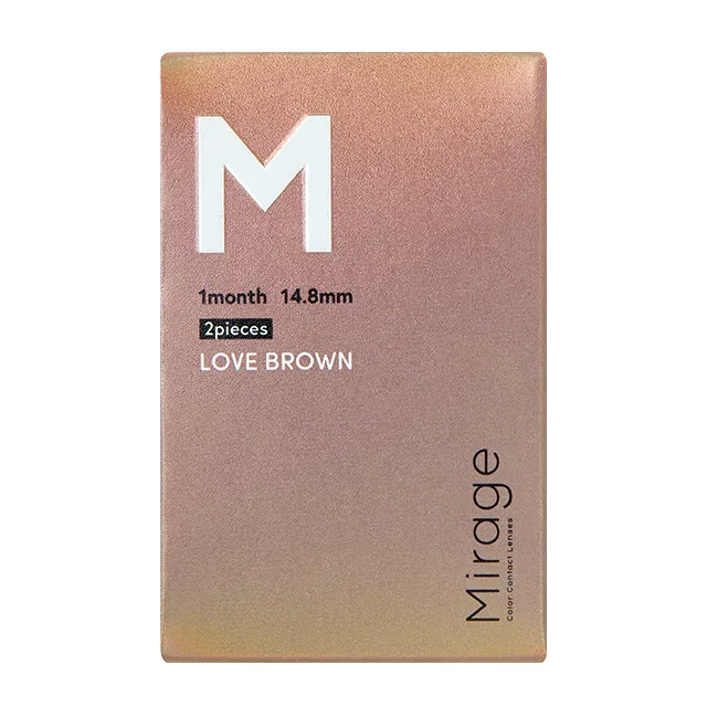 Mirage 미라주원먼스 1month 14.8mm 러브브라운(1박스 2개들이) (Mirage) 제품 4번째 사진