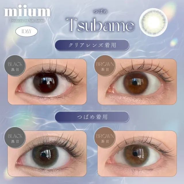 miium 미움 1day 츠바메(1박스 10개들이) (MIIUM) 제품 2번째 사진