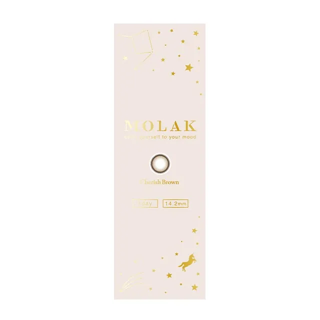 MOLAK 모라쿠 원데이 체리쉬브라운(1박스 10개들이) (MOLAK) 제품 4번째 사진