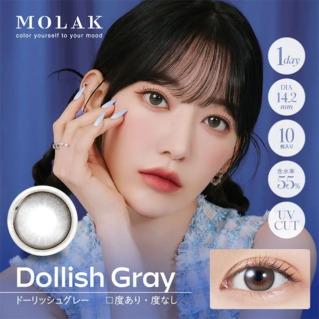 MOLAK 모라쿠 원데이 돌리쉬그레이(1박스 10개들이) (MOLAK) 제품 1번째 사진