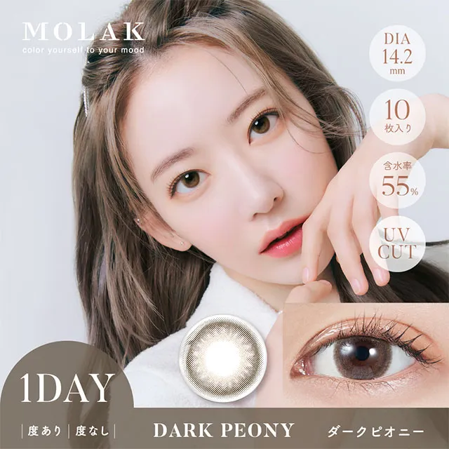 MOLAK 모라쿠 원데이 다크피오니(1박스 10개들이) (MOLAK) 제품 1번째 사진
