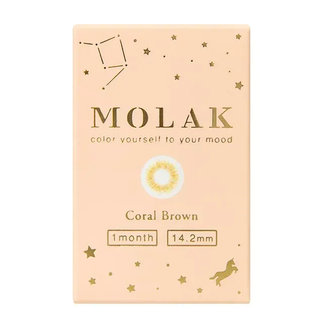MOLAK 모라쿠 먼슬리 코랄브라운(1박스 2개들이) (MOLAK) 제품 4번째 사진