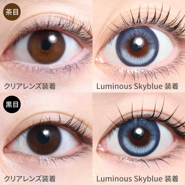 Teamo 티아모 원데이 에델시리즈 14.5mm 루미나스스카이블루(1박스 10개들이) (Teamo) 제품 2번째 사진
