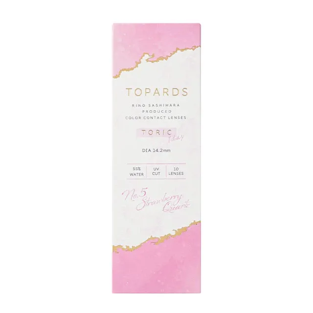 [난시용]TOPARDS 토파즈 스트로베리쿼츠 토릭 1day CYL-1.25(1박스 10개들이) (TOPARDS) 제품 4번째 사진