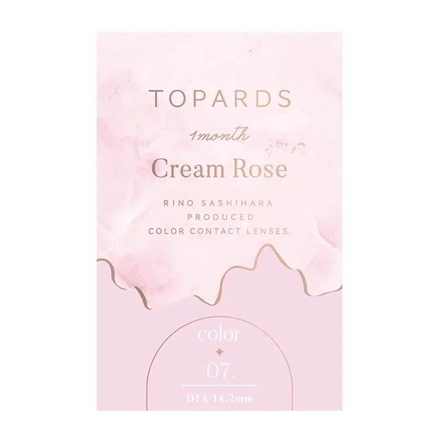 TOPARDS 토파즈 1MONTH 크림로즈(1박스 2개들이) (TOPARDS) 제품 4번째 사진