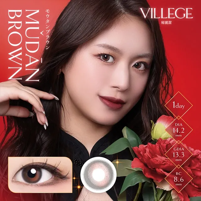 VILLEGE 비례제 1Day 모우단브라운(1박스 10개들이) (VILLEGE) 제품 1번째 사진